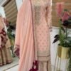 TOP*👗👗 *#FABRICS* : FOX GEORGETTE *#WORK* : EMBROIDERY CODDING SIQUNCE WORK - Image 9